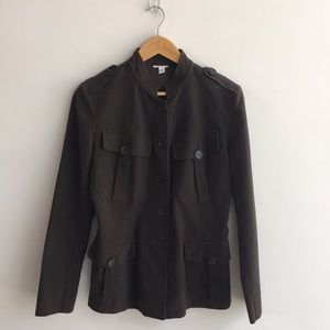 Foley Military Utility Jacket Olive/Brown L